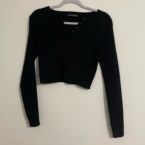 Long Sleeved Crop Top